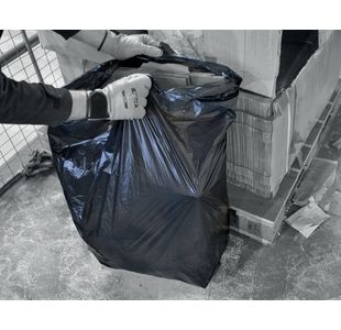 Refuse Sacks Med Duty 90L Blk Pk200