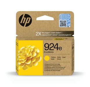 HP 924E EvoMore Ink Cart Ylw