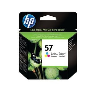 Hp No57 Tri-Colour Ink Cartridge 17Ml