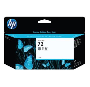 Hp No 72 Inkjet Cart Hi Yield Gry C9374A