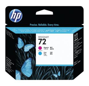 Hp No72 Magenta/Cyan Printhead