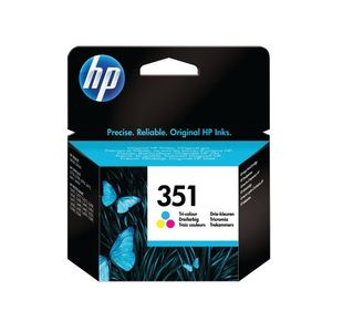 Hp No 351 Inkjet Cart Tri-Colour Cb337Ee