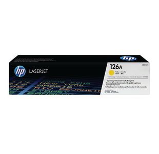 Hp 126A Toner Cartridge Yellow Ce312A