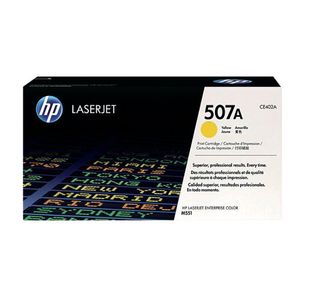 Hp 507A Laserjet Cartridge Yellow Ce402A