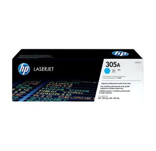 Hp 305A Toner Cartridge Cyan Ce411A