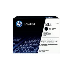 Hp 81A Laserjet Cartridge Black