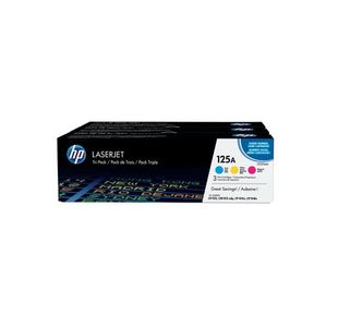 HP 125A Cym Tri-Pack L/Jet Tnr Cart 37