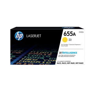 HP 655A Toner Cartridge Yellow