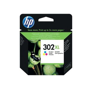 Hp 302Xl Tri Colour Ink Cartridge