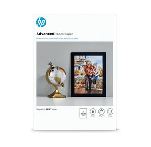 Hp Advanced Glsy Pht Paper 250G A4 Pk25