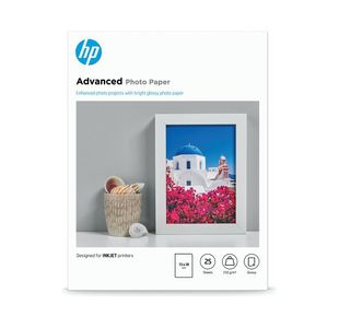 Hp Glossy Pht Ppr Borderless 13X18 Pk25