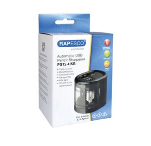 Rapesco USB Pencil Sharpener Black