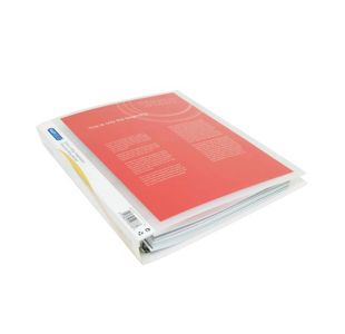 Rapesco Pres Ring Binder A4 25Mm Clear