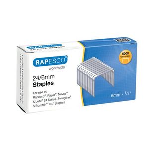 Rapesco Rapid Staples 6Mm (24/6) 24/6