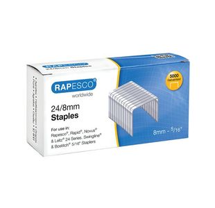 Rapesco Rapid Staples 8Mm (24/8) 24/8