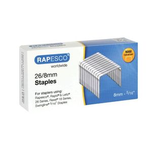 Rapesco Rapid Staples 8Mm (26/8) 01588