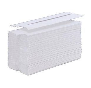 INTERFOLD WHITE PAPER TOWEL