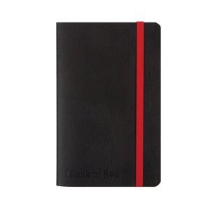 Black n Red Soft Cover Notebook A6