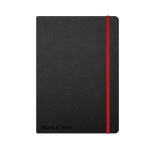 Blackred Soft Touch A5 Nbook