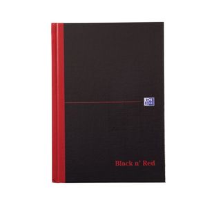 Book A5 Index Black And Red H67197