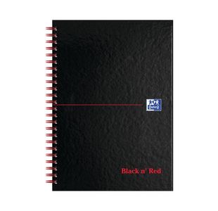 Notebook A5 Indexed Black And Red J67001