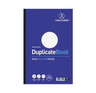 Duplicate Book A4 Feint Challenge 6929