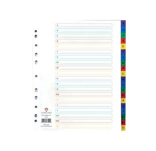 Concord Divider Poly E/Wide A4 A-Z