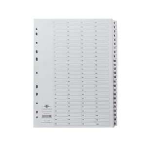 Concord Index 1-100 A4 White Cs57