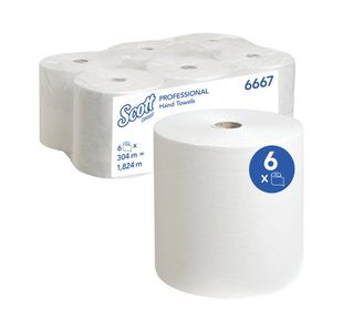 Scott H/ Towel Roll 1Ply Airflex