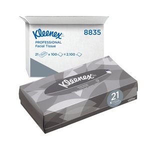 Kleenex Facial Tissues Box P21 8835