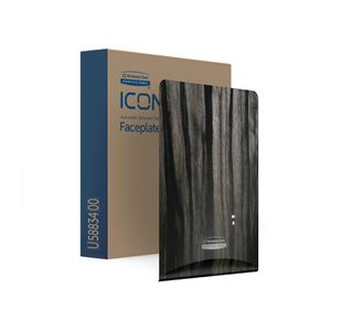 KC ICON F/plate Auto Soap Disp Ebony