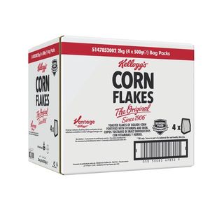 Kelloggs Cornflakes Bag 500g Pk4