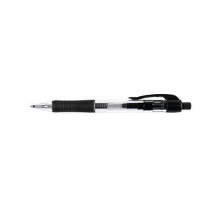 Qconnect Retractable Ball Pen Black