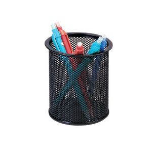 Qconnect Mesh Pen Pot Black Kf00864