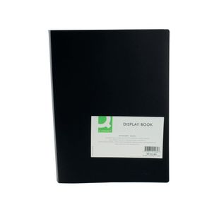 Q Connect Display Book 40Pocket Black