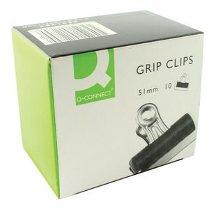 Q Connect Grip Clip 51Mm Pk10