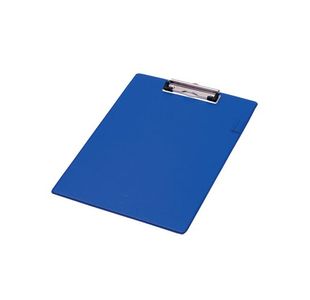 Pvc Clipboard Single Blue