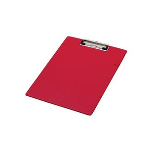 Pvc Clipboard Single Red