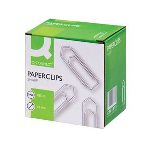 Q Connect Paperclip 32Mm No Tear Pk1000