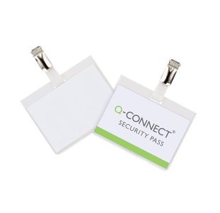 Q Connect Security Badge 60 X 90Mm Pk25