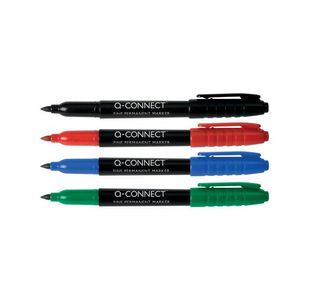 Q Connect Cd/Dvd Markers Assorted Pk10