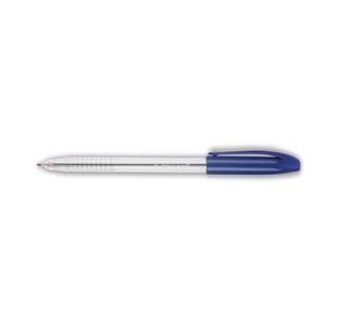 Q Connect Stick Ball Point Med Nib Blue