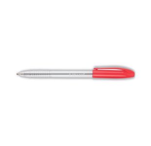 Q Connect Stick Ball Point Med Nib Red