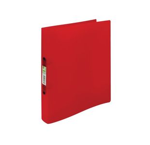 Q Connect Ring Binder Frosted Asst Pk12