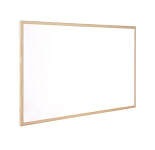 Q Conn Whiteboard Woodframe 40X60Cm