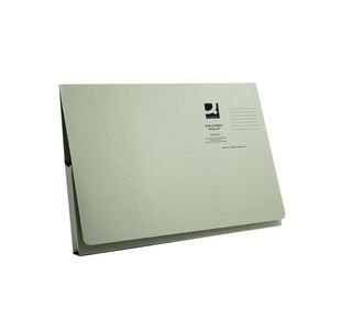 Qconnect Lflap Doc Wlts 300Gsm Grn Pk50