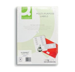 Qconnect Full Face Cd Labels Pk50