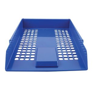 ** Letter Tray Blue