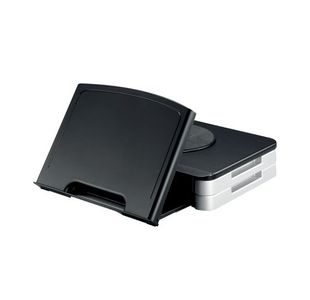 Q Connect Monitor Stand/Copyh Blk