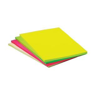 Q-Connect Ex Mtg Pads 101x150 Ast P4